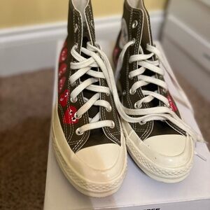 Converse x Comme Des Garçons (Olive)